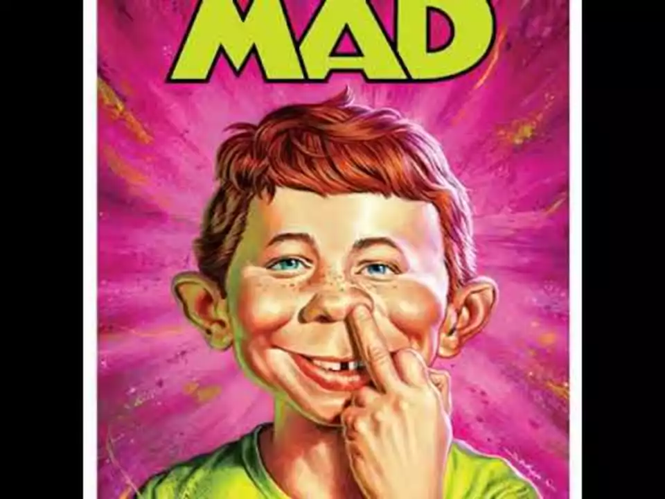 Who is the actual face of “Mad Magazine” cover ?